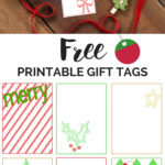 FREE Printable Christmas Gift Tags Christmas Gift Tag