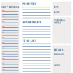 Free Printable Daily Planner 2023 Templates CALENDARKART