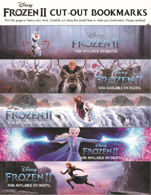 Frozen 2 Free Printables