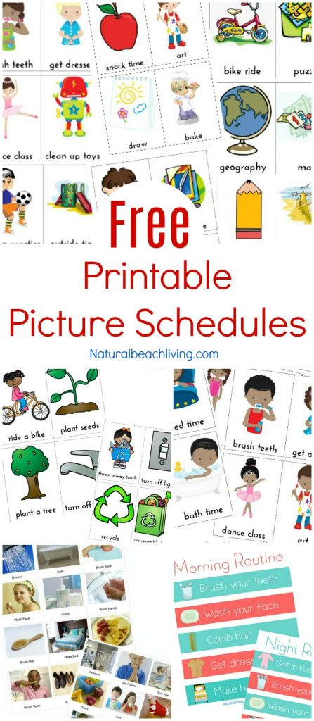 Free Printable Visual Schedule