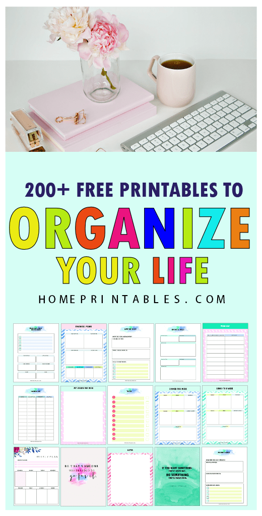Free Printable Planner 2018 40 Brilliant Planners And