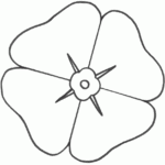 Free Printable Poppy Template ClipArt Best