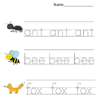 Free Printable Preschool Worksheets Activity Shelter
