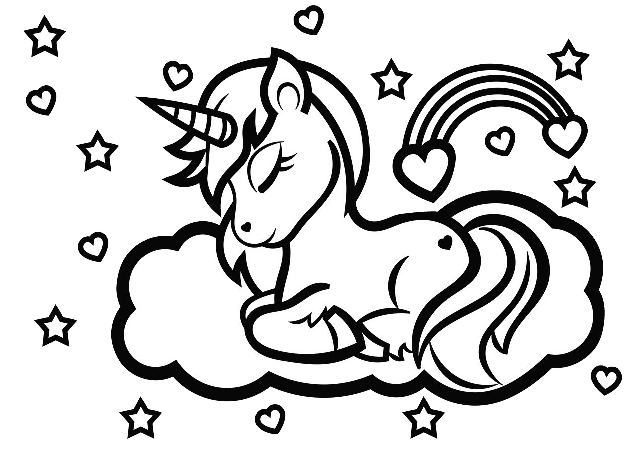 Free Printable Unicorn