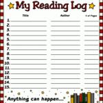 Free Printable Reading Logs For Teachers And Parents For
