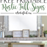 Free Printable Rustic Fall Signs