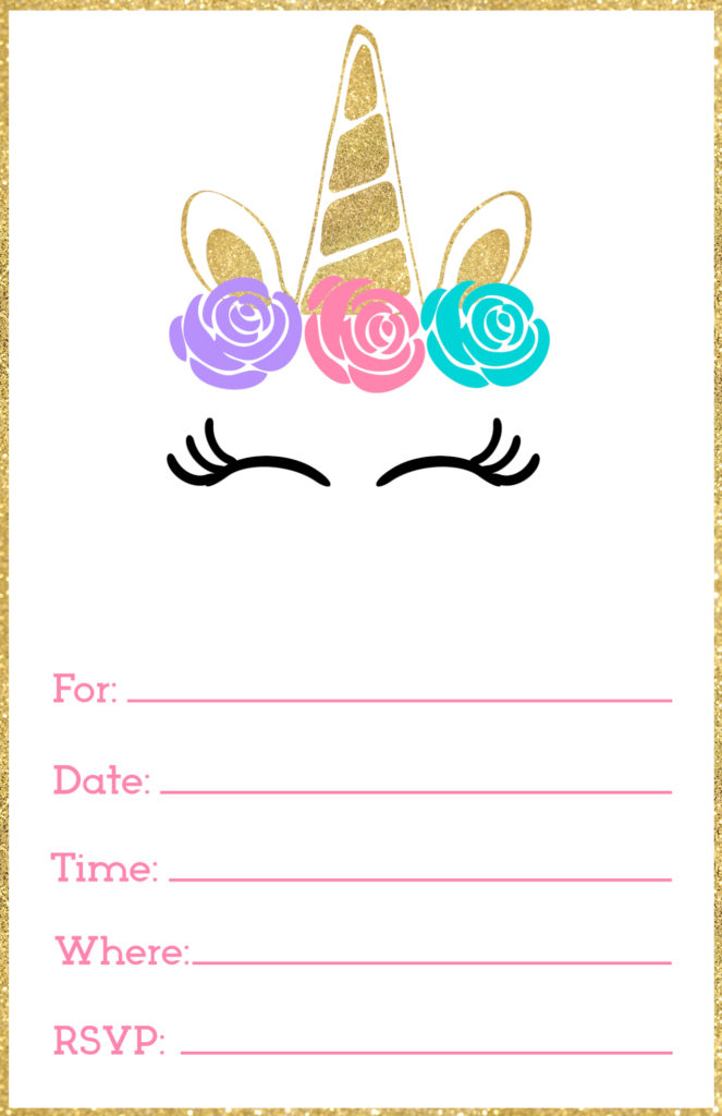 Free Printable Invitations