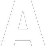 Free Printable Upper Case Alphabet Template Printable