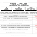 Free Printable Us Constitution Worksheets Free Printable