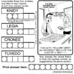 Free Printable Word Jumble Puzzles For Adults