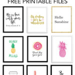 Free Printables Free Printable Art Wall Printables