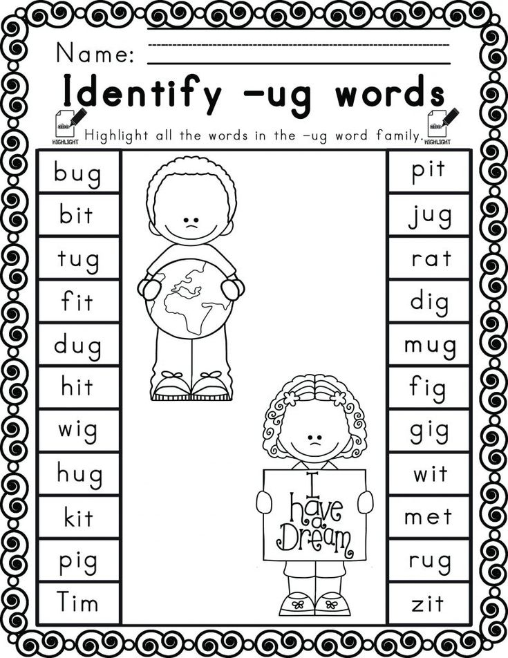 Preschool Science Worksheets