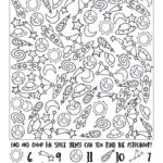 Free Space I Spy Printable Activity Sheet Fox Hazel