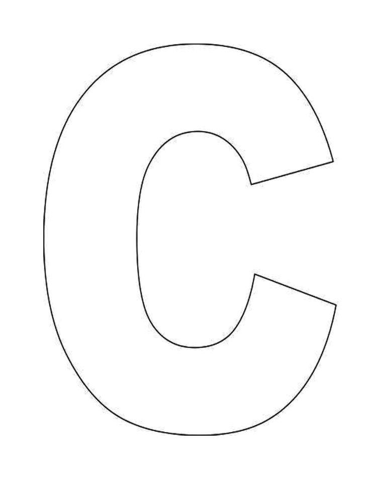 Letter C Free Printable