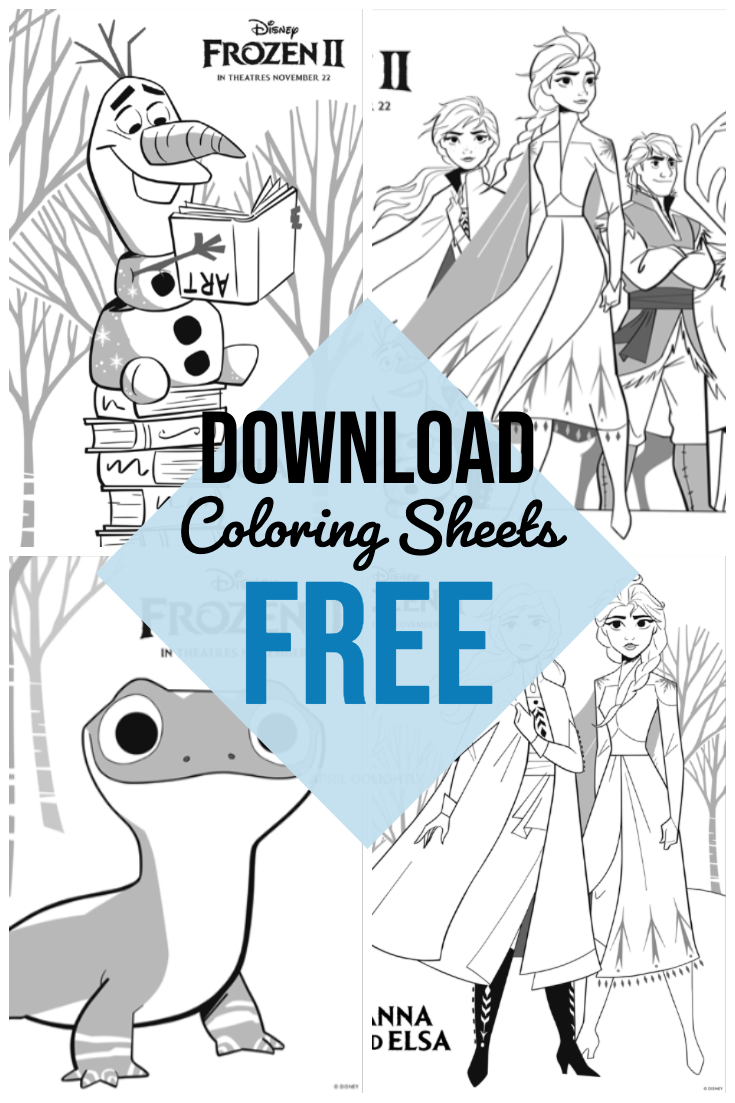 Frozen 2 Free Printables