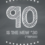 Funny 90th Birthday Card Printable