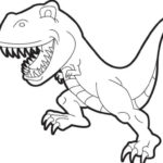 Get This Printable T Rex Coloring Pages Online 91060