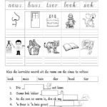 Grade 3 FAL Afrikaans Eu Oe Ie Ei Ou Klanke Worksheet