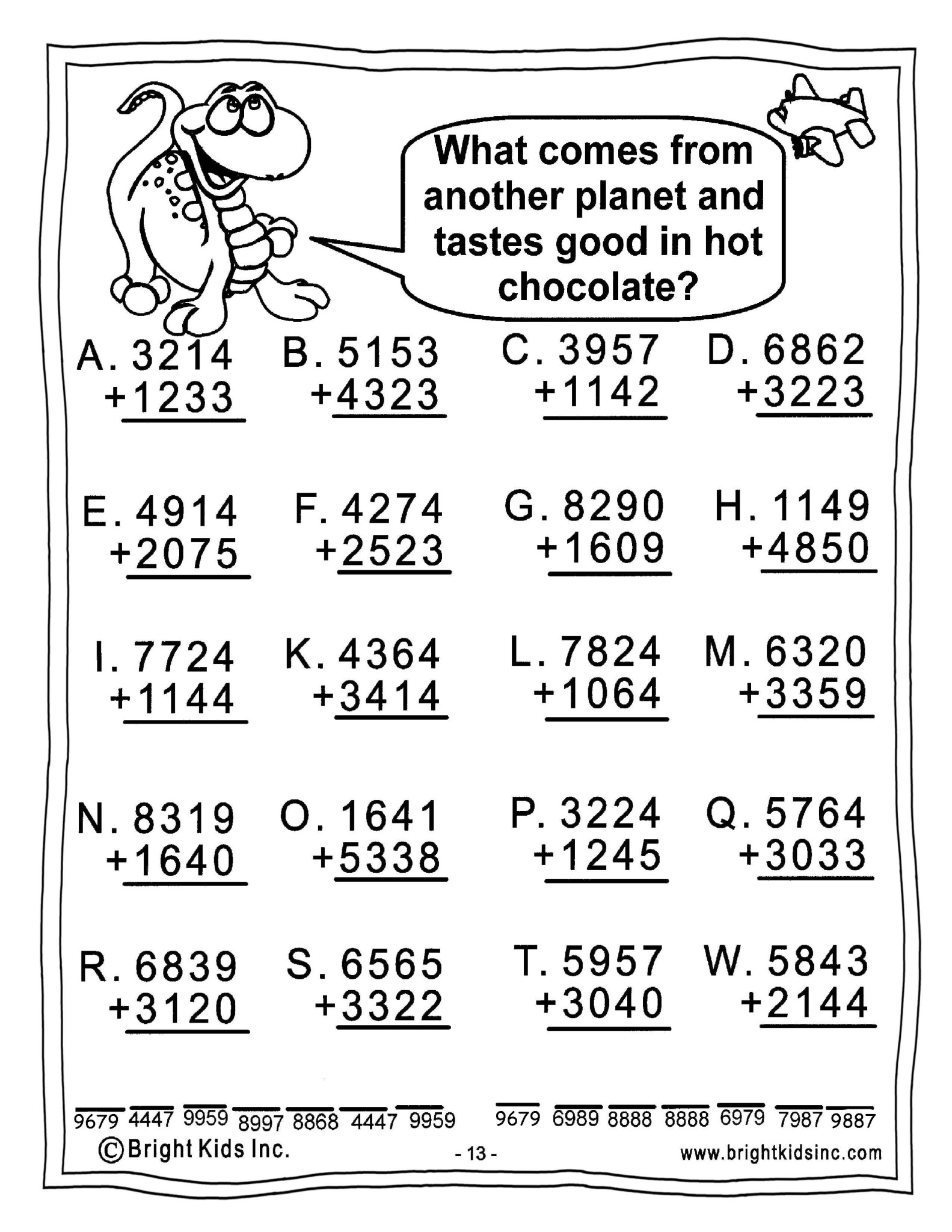 Math Grade 3 Worksheets