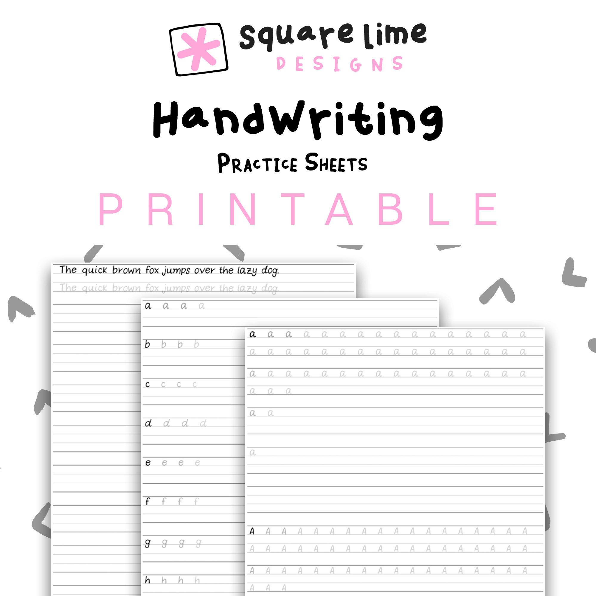 Handwriting Improvement Worksheets
