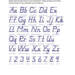Handwriting Practice Worksheets D Nealian Handwriting