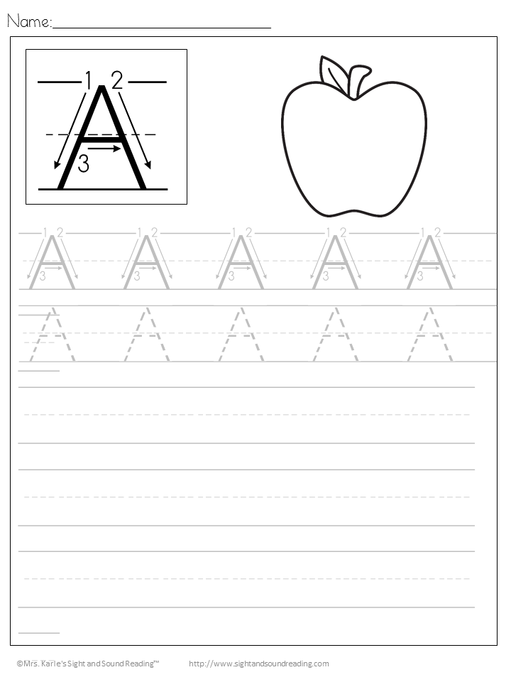 Free Printable Handwriting Worksheets