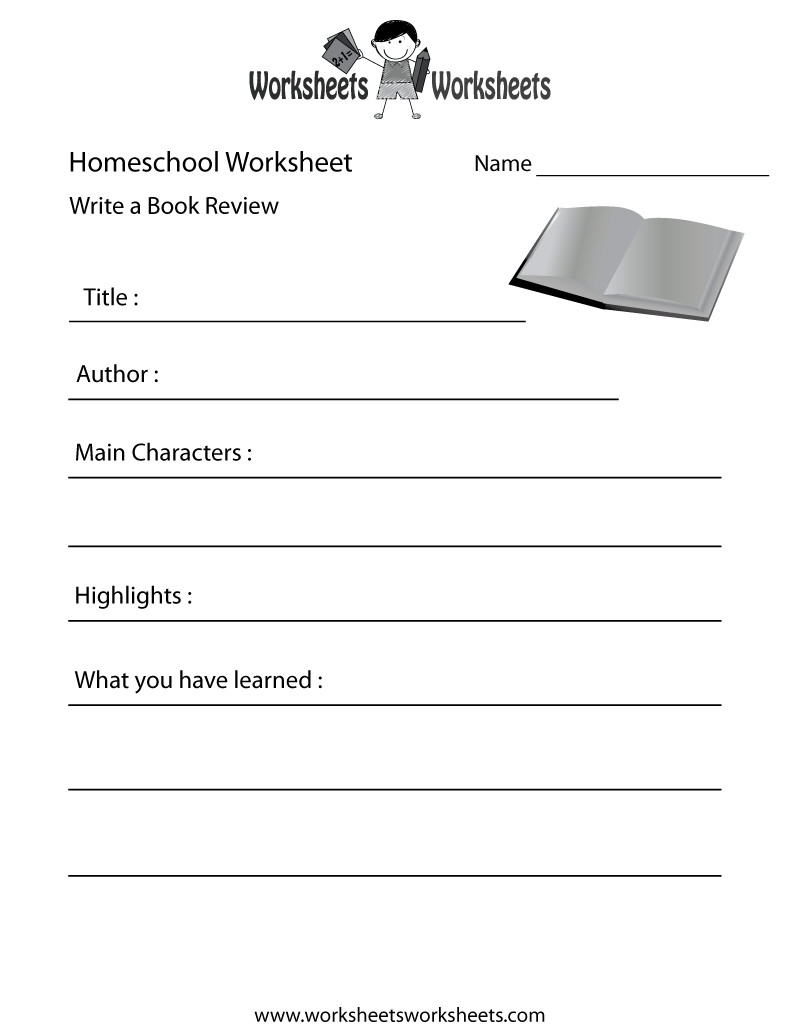 Homeschool Worksheets