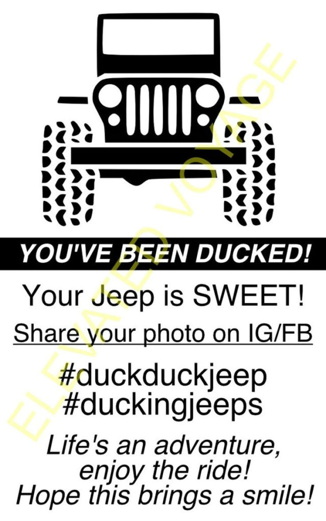 Jeep Duck Tags Printable Digital Etsy In 2023 Jeep
