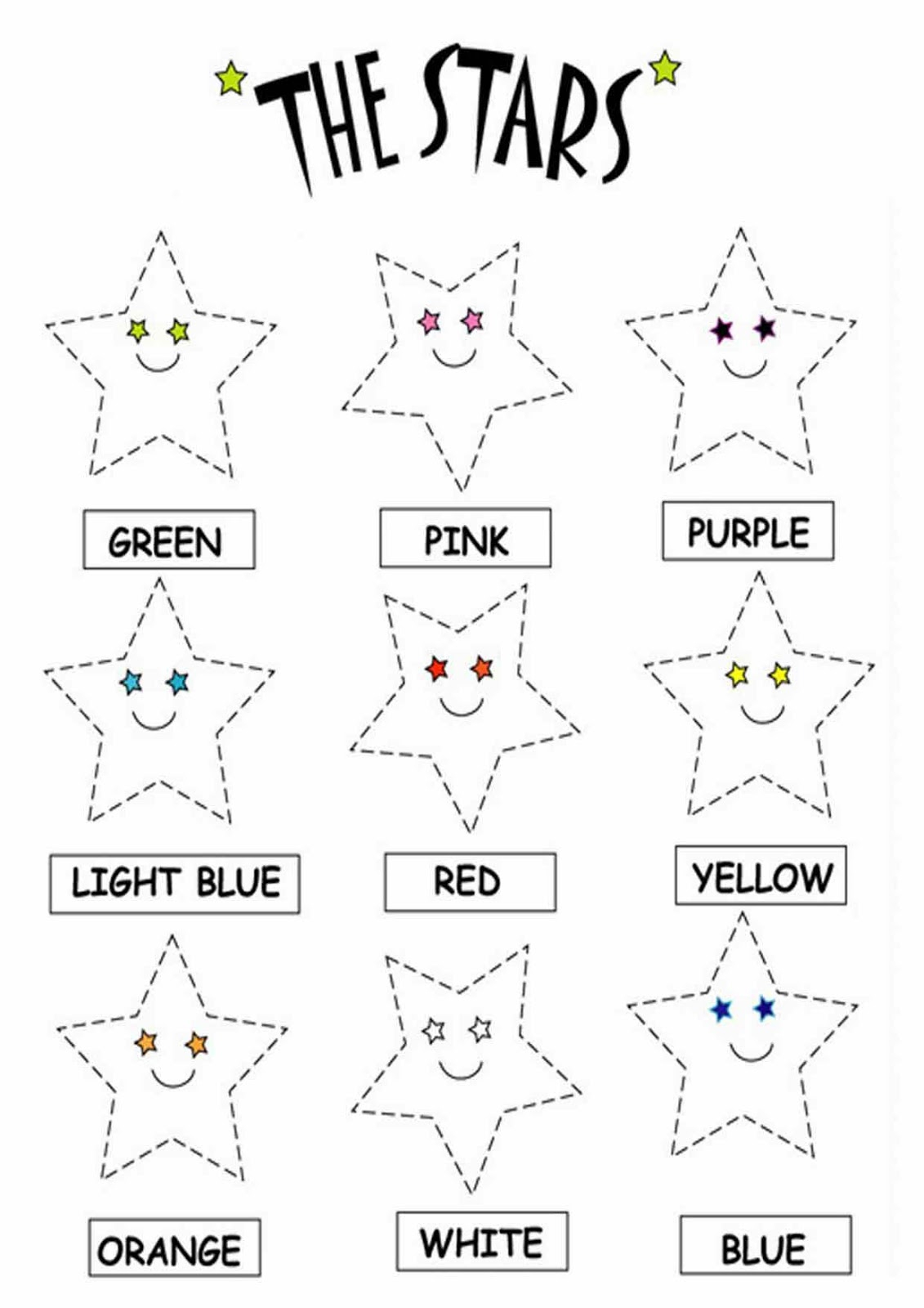 Colors Worksheets For Preschoolers Free Printables