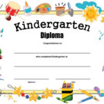 Kindergarten Diploma Free Printable