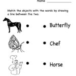 Kindergarten English Worksheets Pdf Grammar
