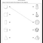 Kindergarten Math 3D Shapes Worksheets And Activities