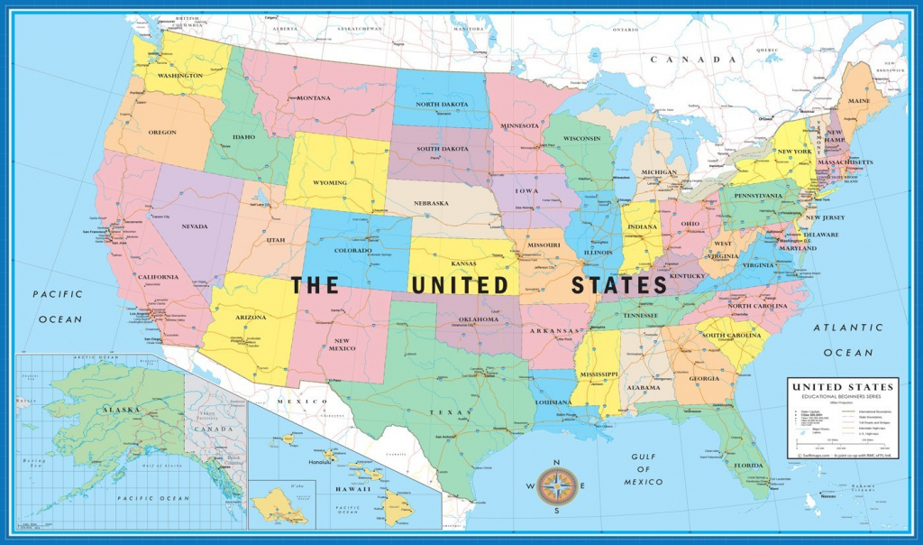 Free Printable U.s. Map