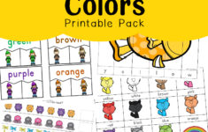 Learning Colors With Fun Color Themed Printable Worksheets