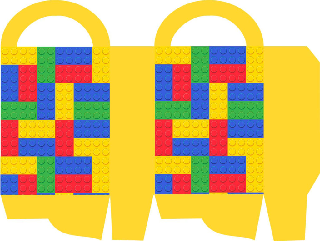 Lego Party Printables Part 4 DIY Favor Bags Keeping