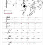 Letter F Tracing Worksheets Learning Printable