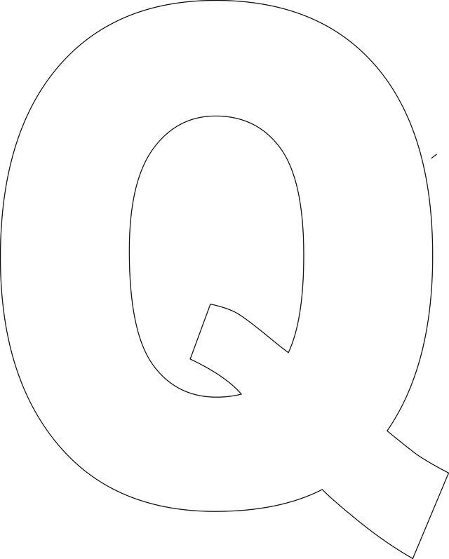 Letter Q Free Printable