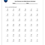 Math Worksheets Worksheet