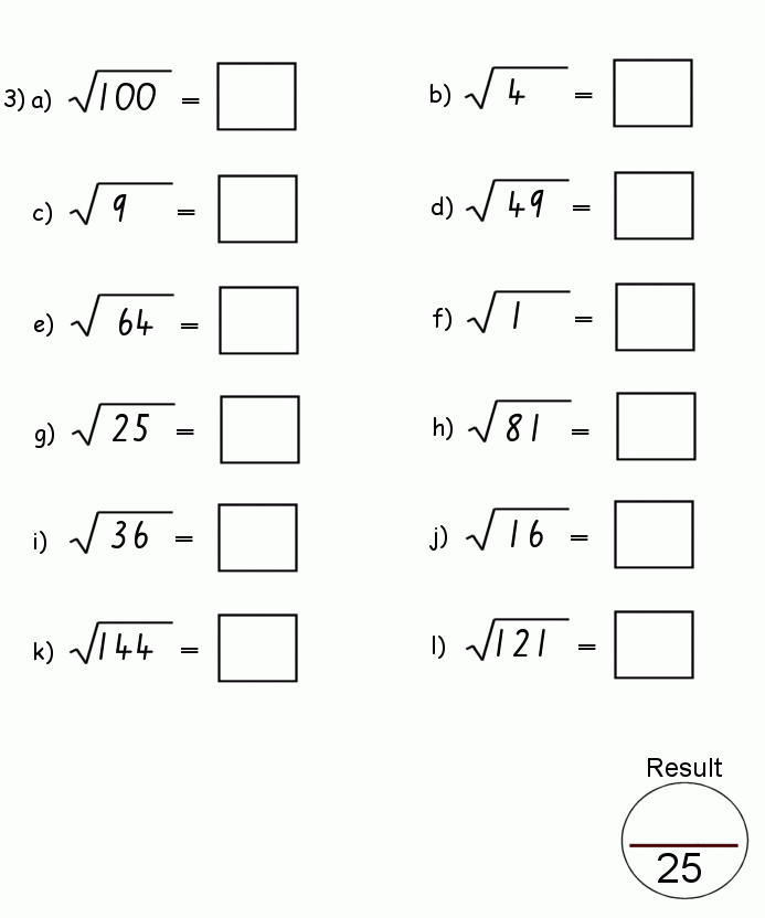 Year 6 Free Printable Maths Worksheets