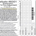Menards 11 Price Adjustment Rebate 8301 Purchases 3 10