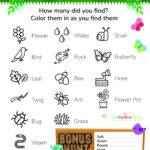 Outdoor Scavenger Hunt Free Printable TGIF This