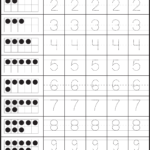 Pre K Number Tracing Worksheets NumbersWorksheet