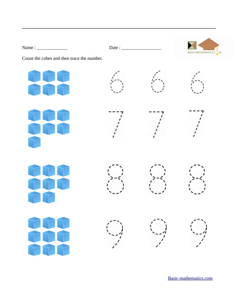 Preschool Math Worksheets