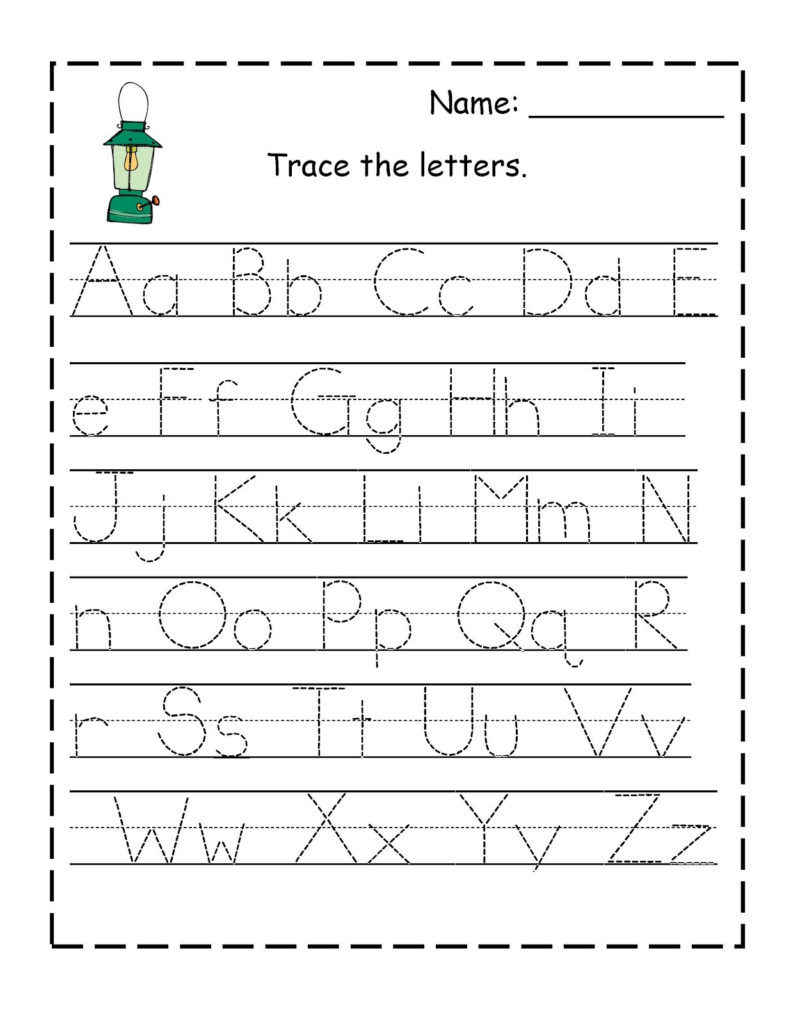 Printable ABC Worksheets Free Activity Shelter