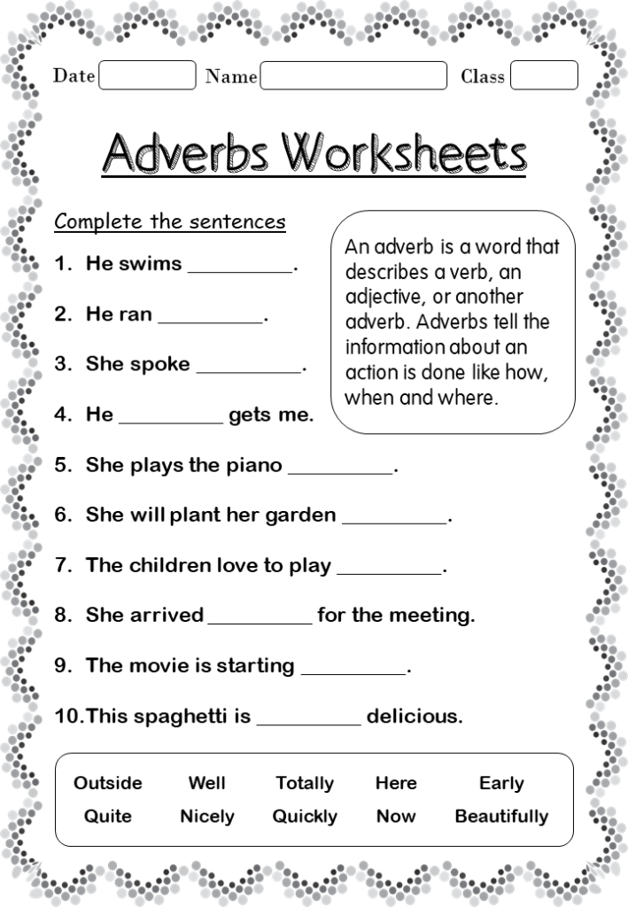 Activity Sheets For Grade 2 Printable Crossword Puzzles Bingo Cards 