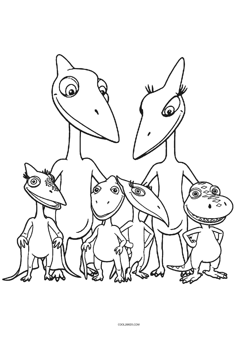 Free Printable Dinosaur Coloring Pages