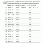 Printable Division Worksheets 3rd Grade