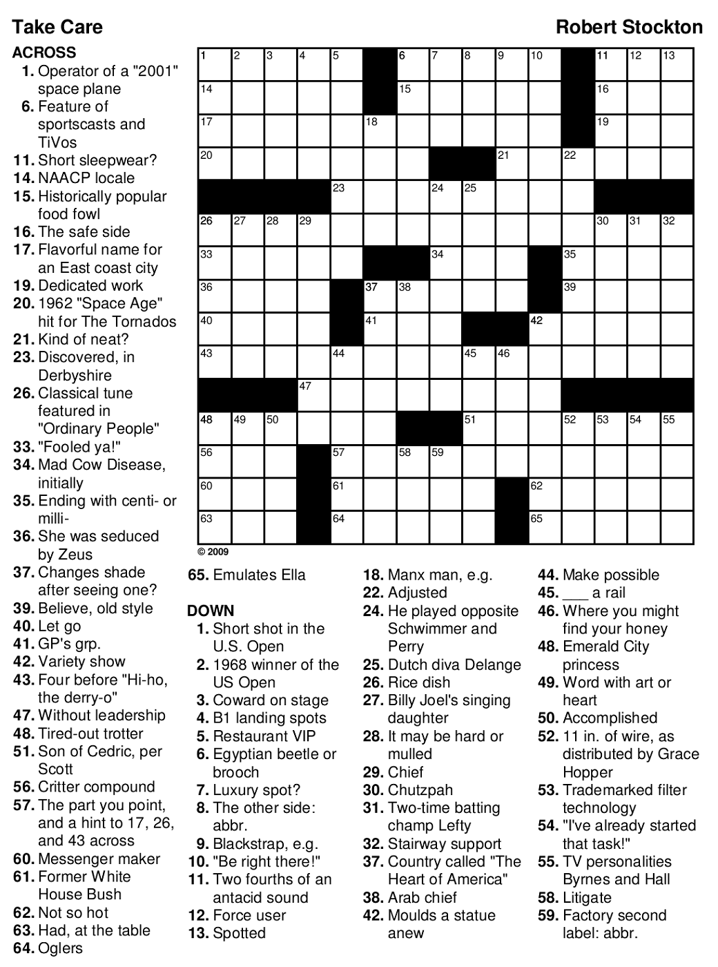 Printable Crossword Puzzles Video Games