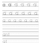Printable Handwriting Worksheets Templates At