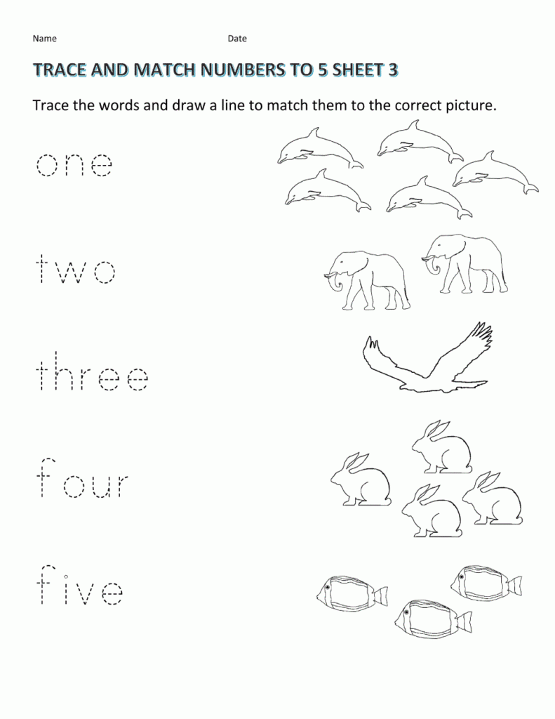 Printable Toddler Worksheets Learning Printable